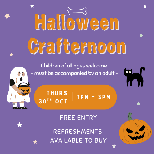 30 OCT | HALLOWEEN&nbsp;CRAFTS