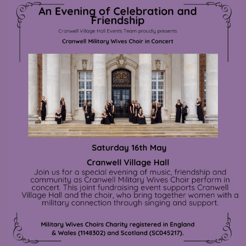 16 May | Cranwell Military Wives In Concert